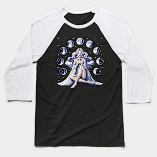 Moon Goddess Baseball T-Shirt